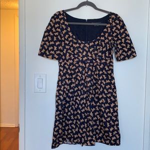 French Connection Butterfly Print Dress